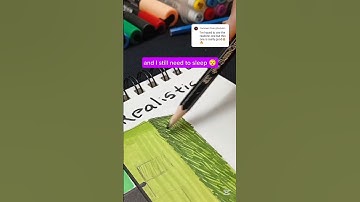 Drawing realistic creeper from Minecraft movie