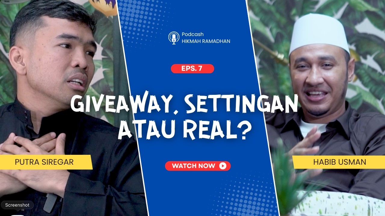 HIKMAH RAMADHAN Eps. 7 Putra Siregar, Dari Terlantar Hingga Terkenal Masya Allah Tabarakallah 🤲🏻