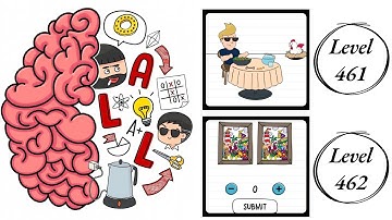 Brain Test All Star : Level 461 , 462 – How to Solve? (Walkthrough)