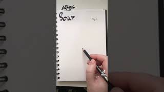Inktober2021 day 11 Sour.  Tiktok re-upload