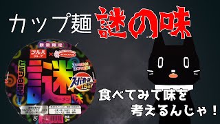 広島県おじ猫Vtuberが謎の味のカップ麺を食べて何味か考える【猫ぶくろん/Vtuber】