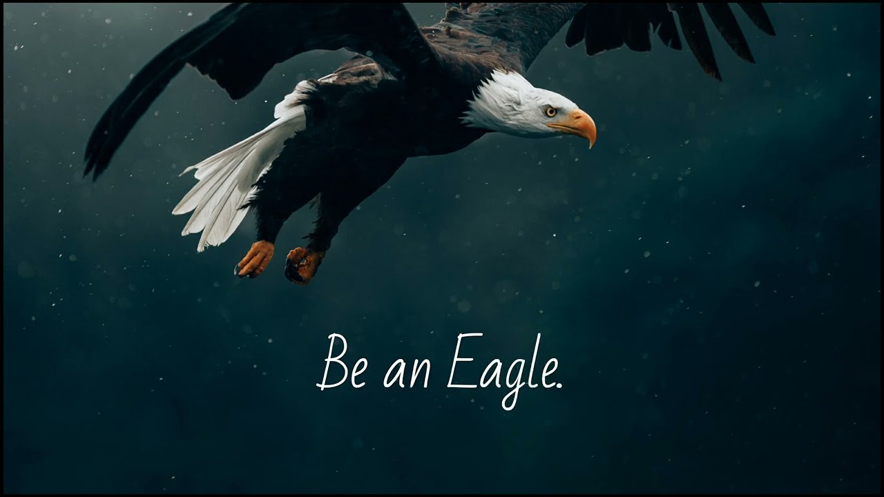 Be an Eagle || Motivational || inspirational || Emotional WhatsApp Status || Sky Background Quotes