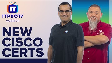 Succeeding with New Cisco Certs | ITProTV Webinar Teaser