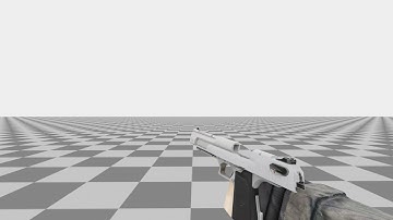 Roblox (Blender) Desert Eagle .50 Animation test