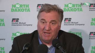 UND football - Bubba Schweigert press conference - 11/28/16