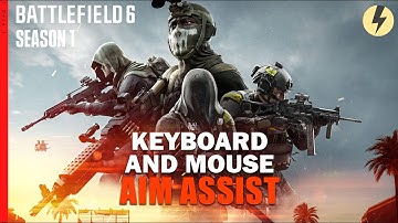 UPDATE SETTINGS - FIXED Aim Assist & Anti Recoil Keyboard Mouse Battlefield 6 Season 1 reWASD Config