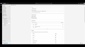 Create quick order form