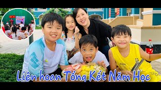 Stin Dâu Làm Tiệc Liên Hoan Tổng Kết Năm Học (^_^) Hè Đến Rồi Cùng Quẩy Thôi (^_^)