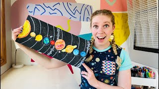  Solar System - COOL BEANS CLUB! - At Home Art with Mrs. K
