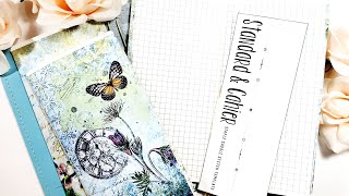 Traveler's Notebook Setup: DIY Inserts with 3 Hole Pamphlet Stitch