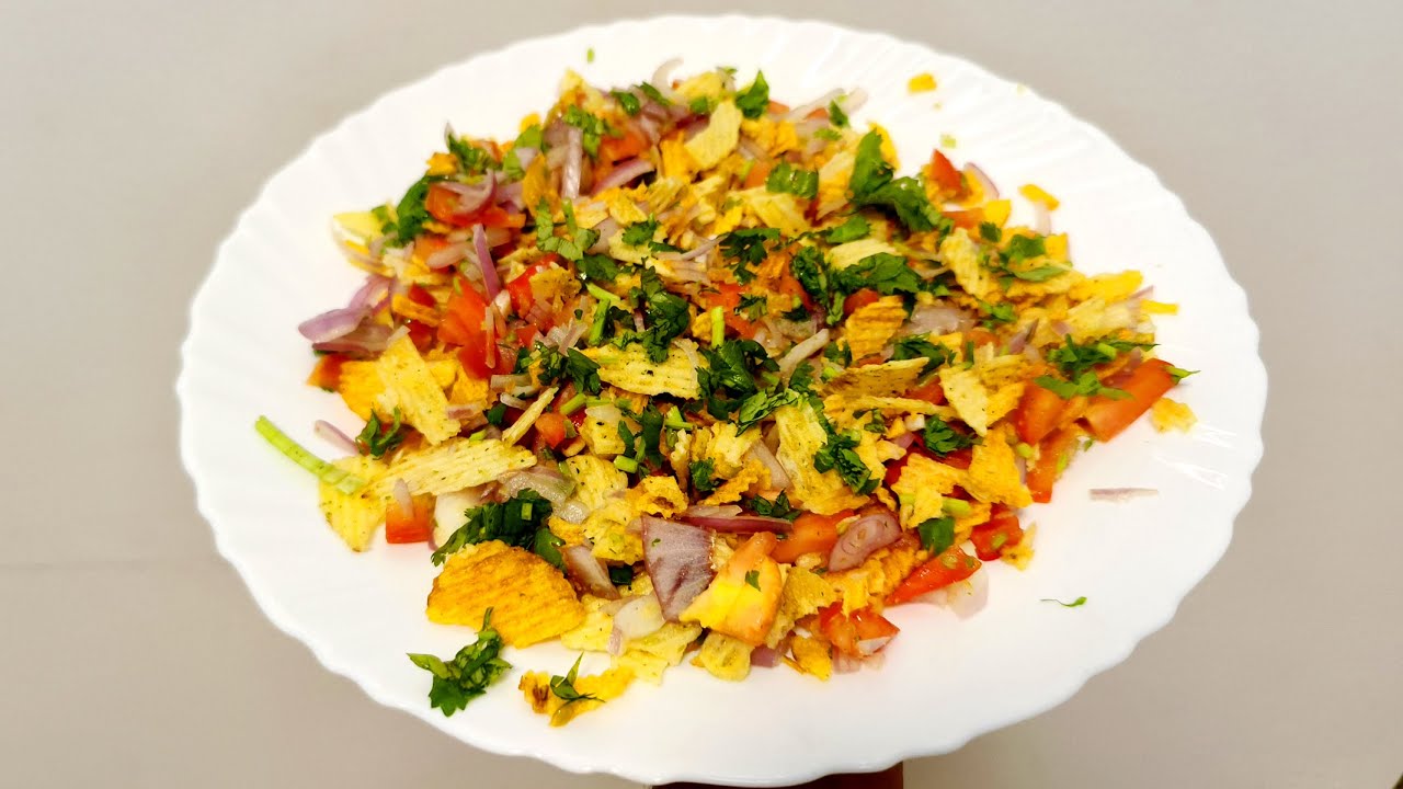 Easy Lays Chips Chaat Recipe Tasty Evening Snaks With Lays Chips YouTube