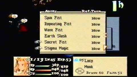 FFT - Deep Dungeon - 51/58 - END (1/2)