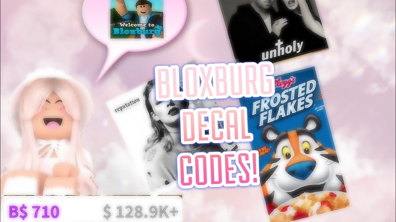 Bloxburg Decal Codes ( Read Disc ) YouTube