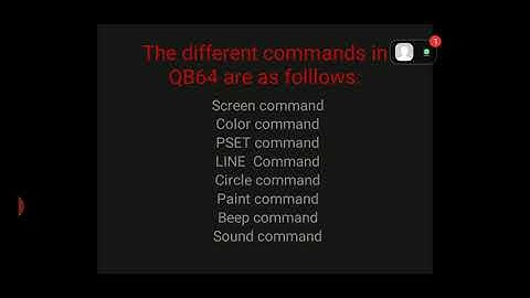 CLASS- 7 ch 7  FIT TOPIC - Qbasic graphics and sound