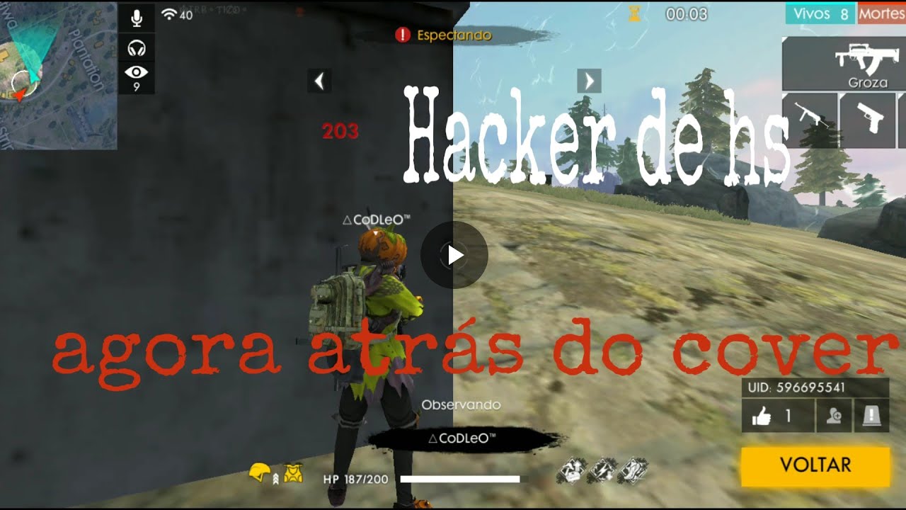 NOVO HACKER DO FREE FIRE - YouTube