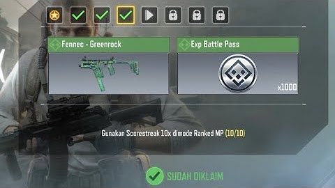 Gunakan scorestreak 10x dimode Ranked MP /call of duty mobile /