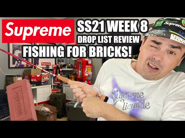 SUPREME FISHING POLE!! Supreme SS21 Week 9 Drop list review - Plus Jordan 1  Hyper Royal's in hand! 