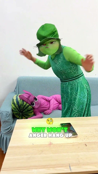 😠😕 Why is Disgust treating me like this!#funny