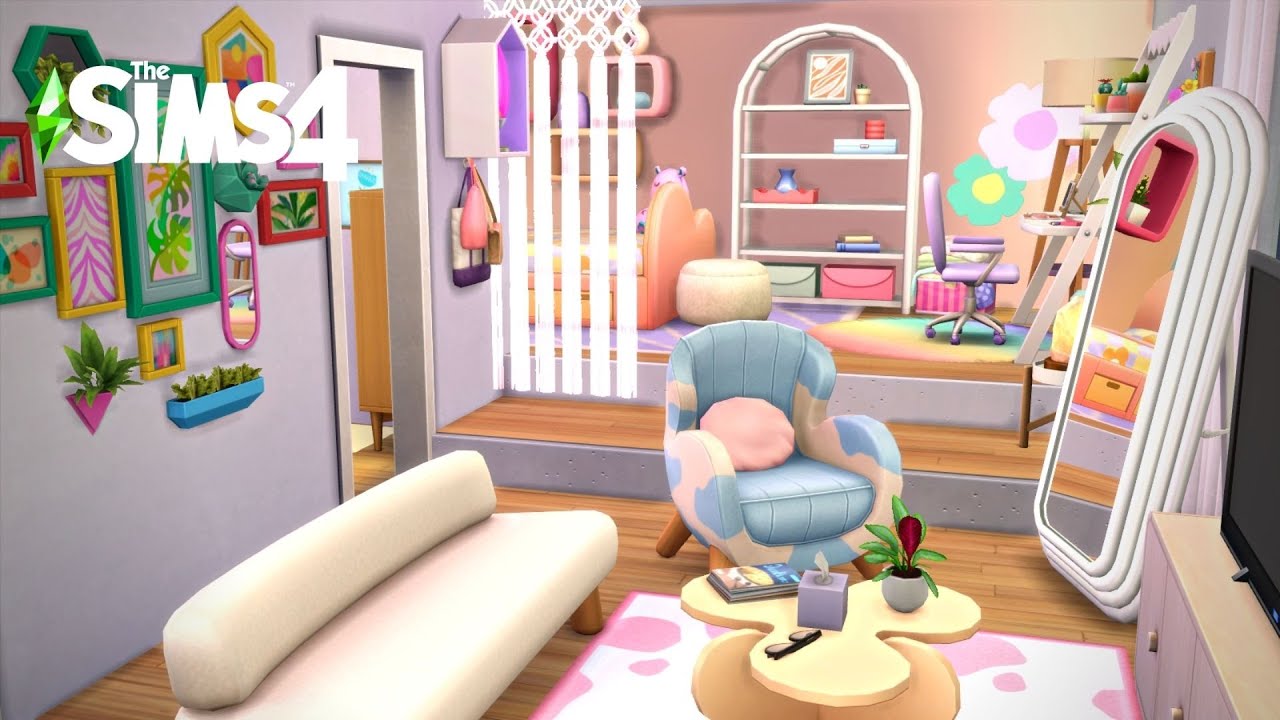 Pastel Pop Apartment // 1310 21 Chic Street Apartment Renovation The