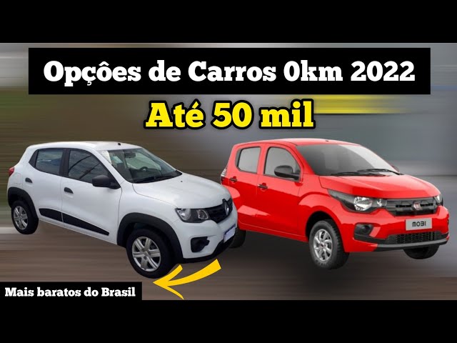 Confira os 5 carros 0km mais baratos do Brasil, segundo a tabela Fipe -  ISTOÉ DINHEIRO