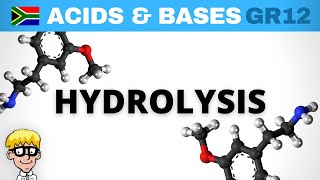Acids and Bases Grade 12: Hydrolysis