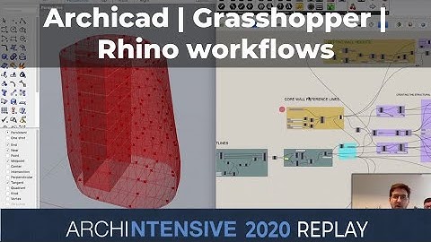 ARCHICAD | Grasshopper | Rhino workflows with Jorge Beneitez and Eugenio Fontan from Enzyme