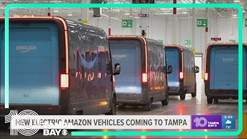 Amazon rolling out fleet of electric delivery vehicles in Tampa