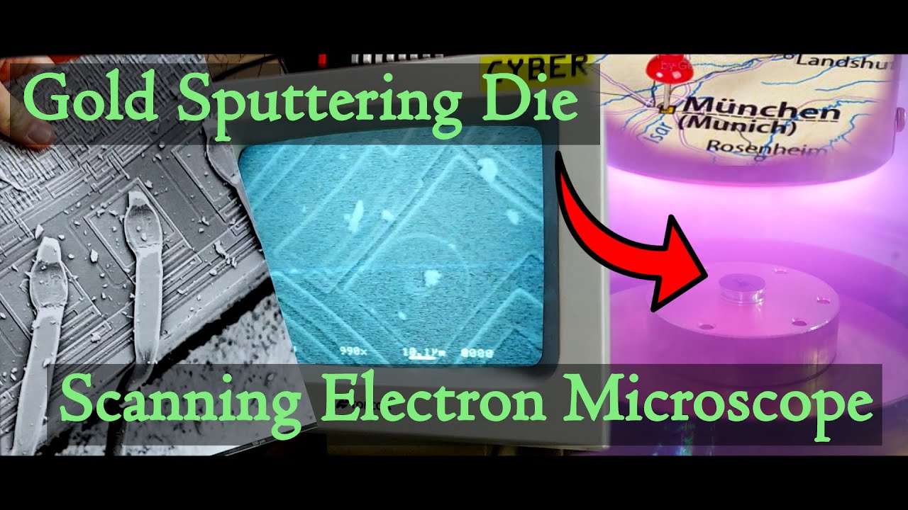 IC Die Under SEM & Thin Film Resistor Attempt at FabLab Munich