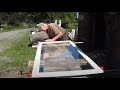 DIY - How To Build A Glass Panel Lid For A Garden Box