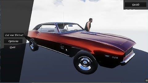 Car Project Simulation  - Unreal Engine 4