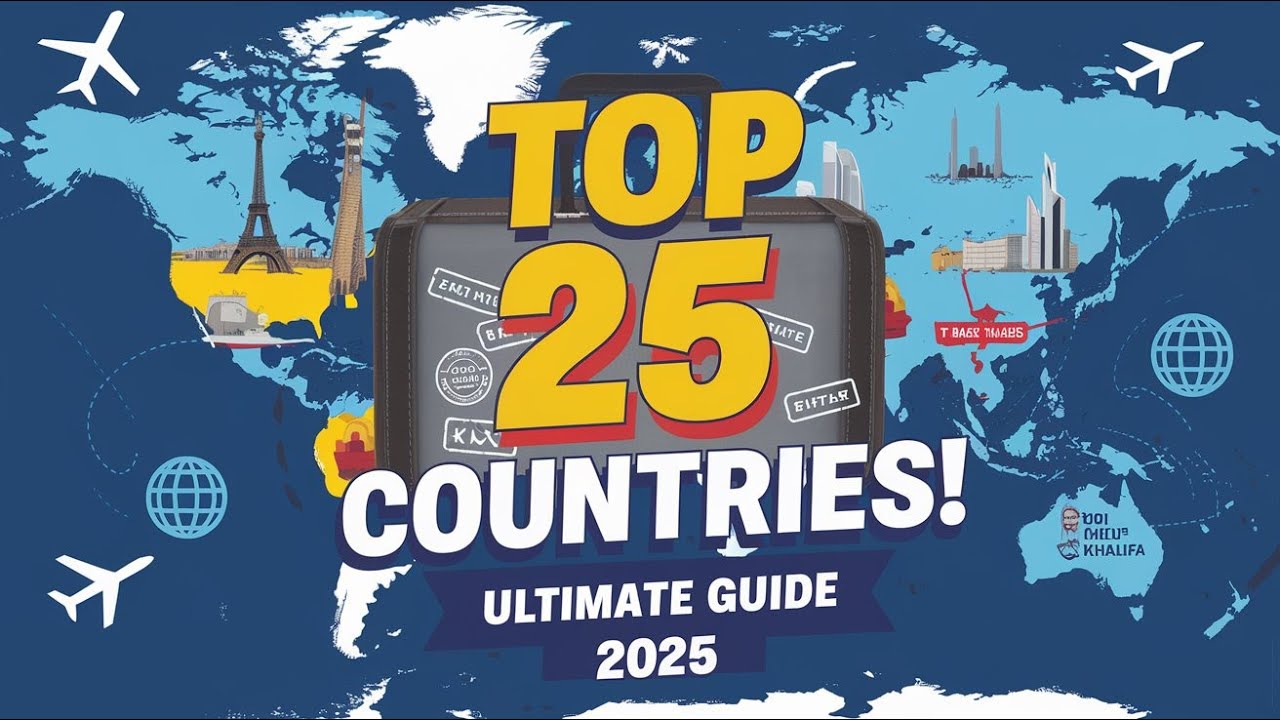 Top 25 Best Countries in the World to Visit 2025 | Ultimate Travel ...