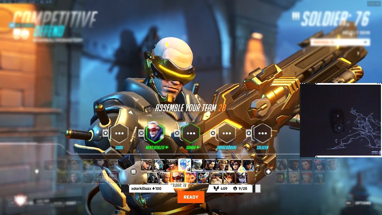 GALE TOP 500 SOLDIER 76 GAMEPLAY ON SHAMBALI! [ OVERWATCH 2 TOP 500 SEASON 5 ]