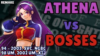 Athena vs Bosses (Remake)