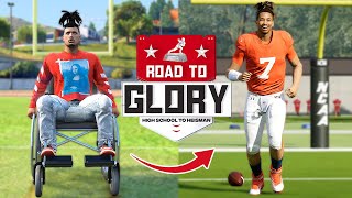 Can A 5-Star Quarterback Comeback From A Career Ending Injury? | NCAA Football 24 by JuiceMan 82,416 views 4 months ago 25 minutes