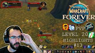 WoW Forever Beta #13 Priest PvP Level 20 Gameplay Highlights