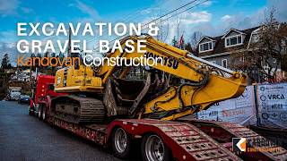 Excavation &amp; Gravel Base Preparation in West Vancouver | Residential Site Ready for Next Stage
