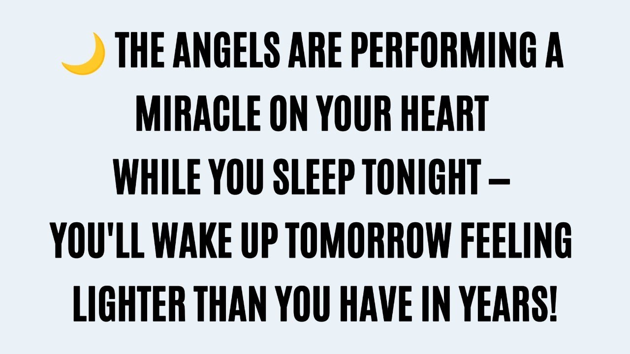 You'll Wake Up Tomorrow With a Lighter Heart—Here's Why.