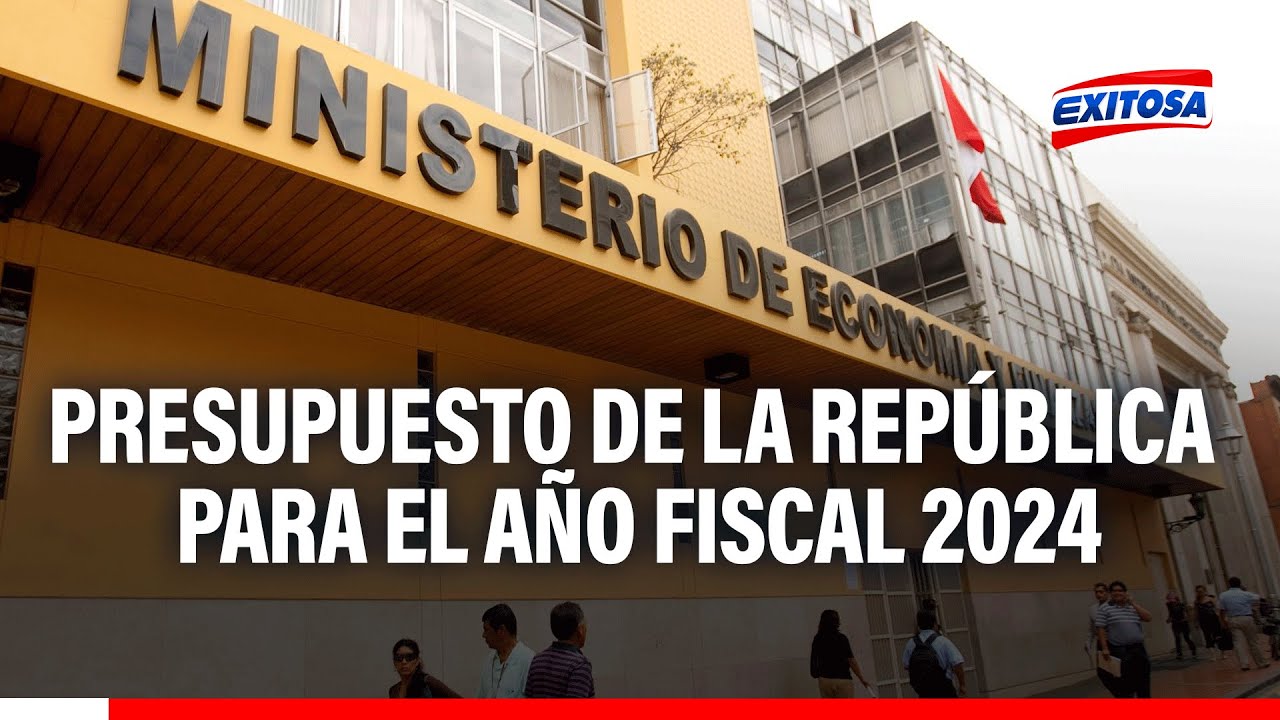 🔴🔵Mario Camacho: "Presupuesto de la República para el año fiscal 2024 ...