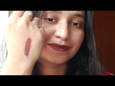 Video: Lakme Rosy Review 9 til 5 Crease-less Lipstick Review