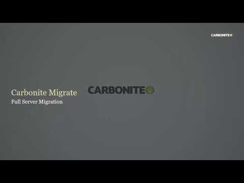 Carbonite Migrate Windows Server - Double-Take P2V