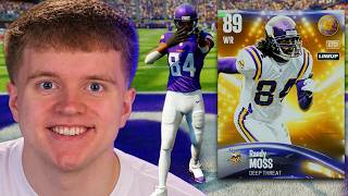 EA dropped 87 LTD Randy Moss ONE HOUR before a $200,000 Tournament... so i bought him (MCS Ladders)