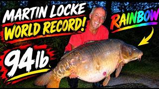 Download lagu 94lb WORLD RECORD | 84lb Rainbow Common Record | Carp Legend Martin Locke | CIR |