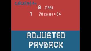 Adjusted Payback #ACCA F9