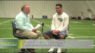 ( PROMO 5 )   Marcus Mariota   Life After Oregon   'Decision to Return to Oregon'