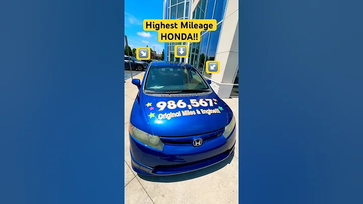 HIGHEST MILEAGE HONDA!!
