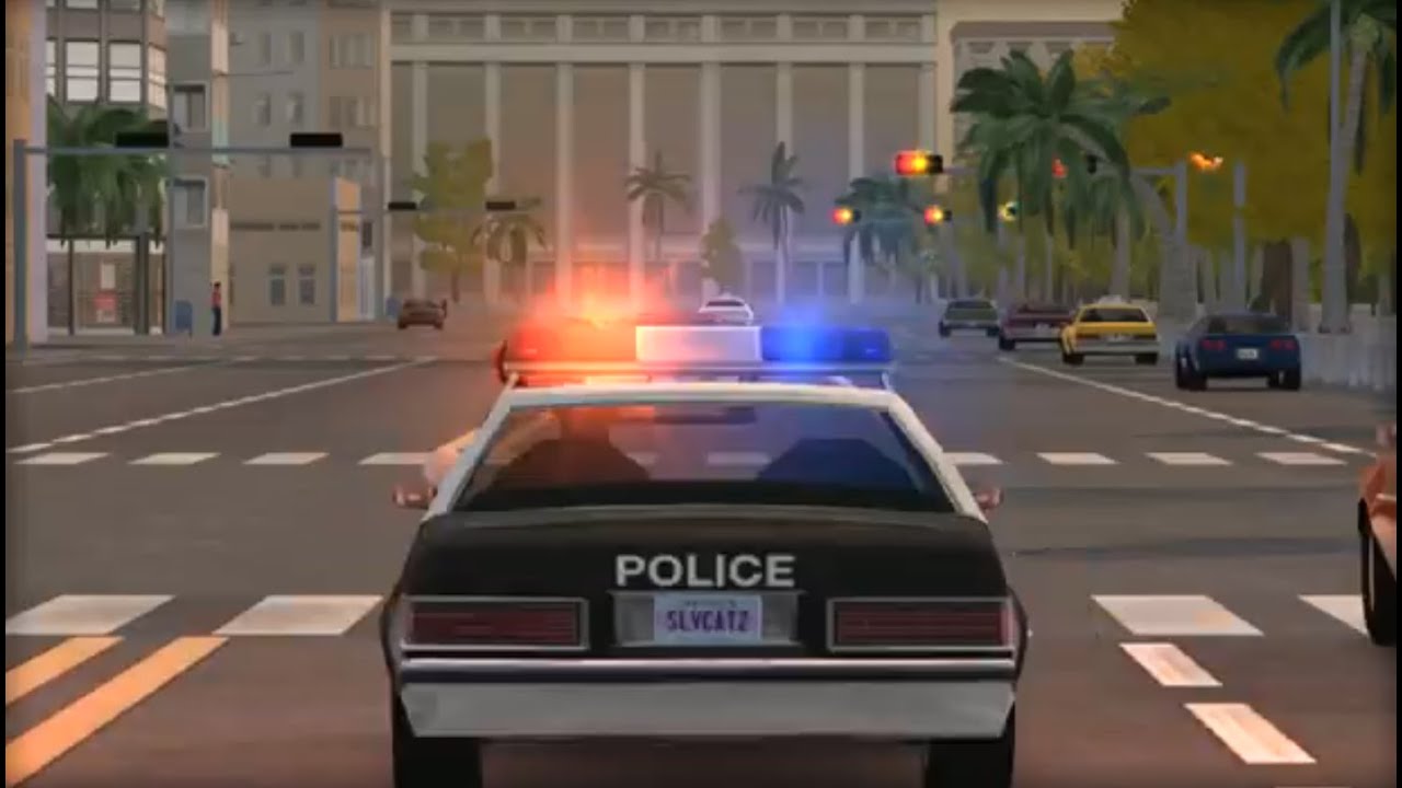 High-speed police chase in Miami