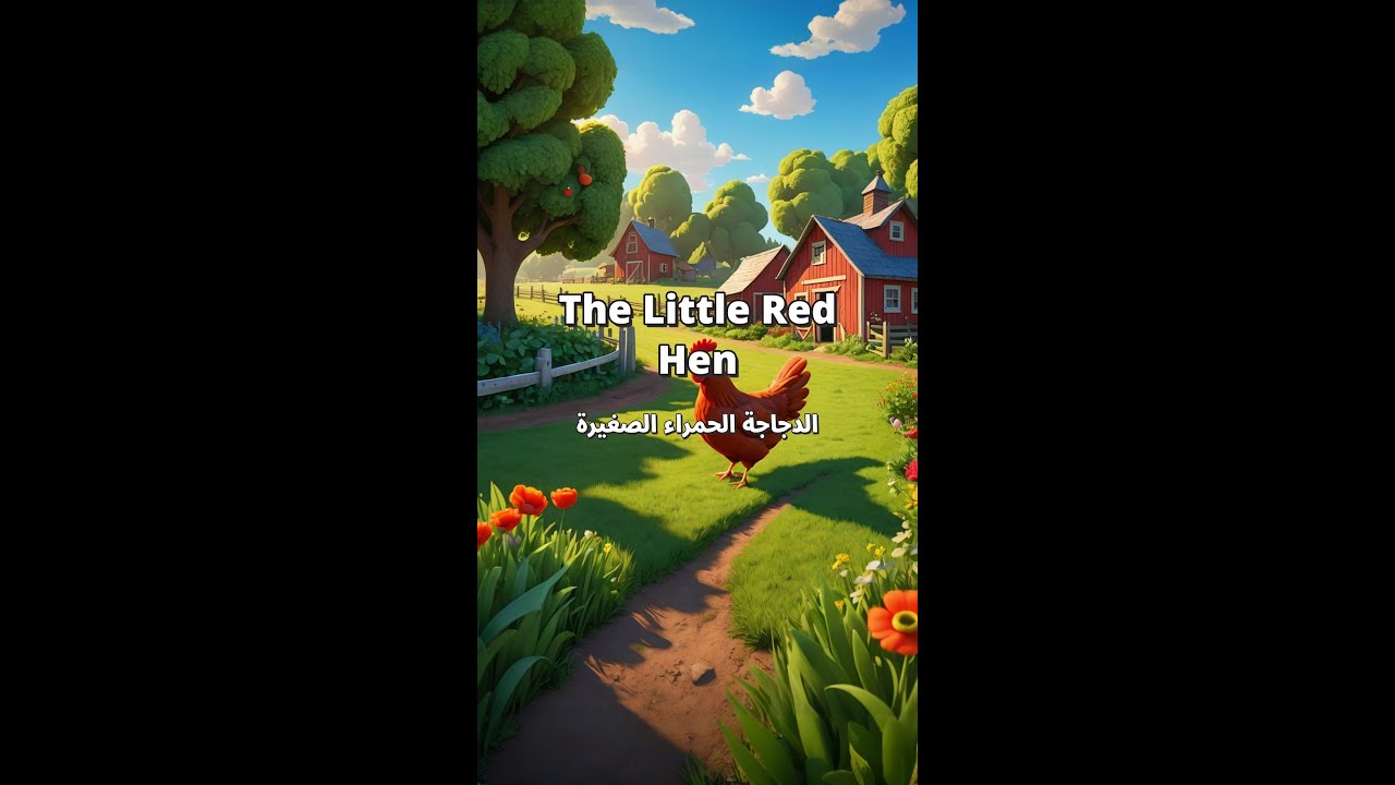 The Little Red Hen and the Lazy Friends | الدجاجة الحمراء والأصدقاء ...