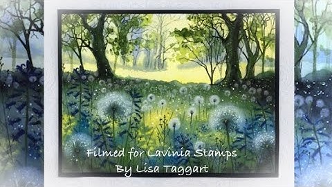 Meadow wishes by Lisa Taggart - A Lavinia Stamps Tutorial