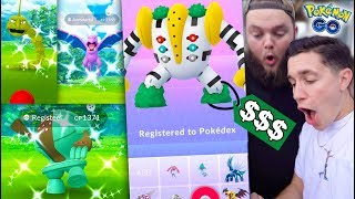 Catching The MOST EXPENSIVE POKÉMON in Pokémon GO (Regigigas Colossal Discovery)