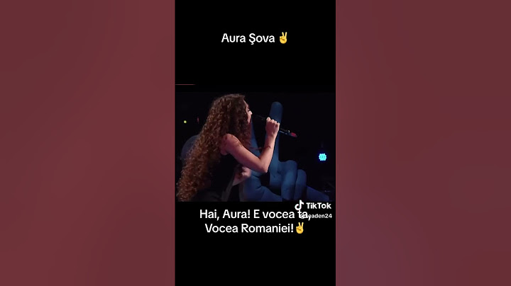 ✌🏻Votează AURA ȘOVA la VOCEA ROMÂNIEI Sezonul 12! 💫